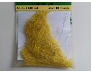Soft Dub JS Dubbing + Deer hair/Hirve Yellow
