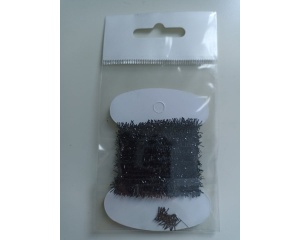 Cactus chenille medium black