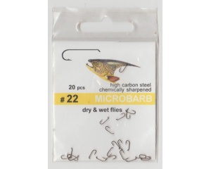 Dry & Wet Flies hooks 20pcs #22