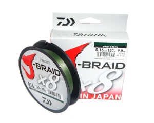 DAIWA J-Braid X8 Dark Green