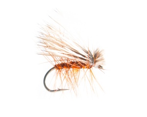 Elk Hair Caddis Orange #12