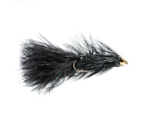 Woolly Bugger Black #8