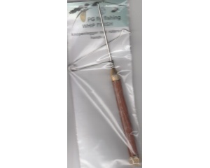 Whip finisher wooden handle